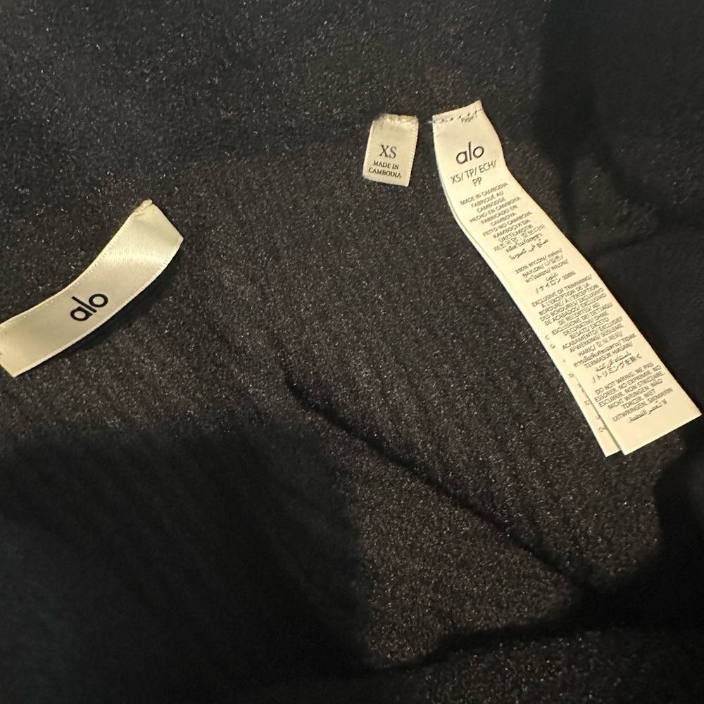 NWT ALO Snuggle Up Sweater High-Waist Wide Leg Pant XS - Picture 7 of 8